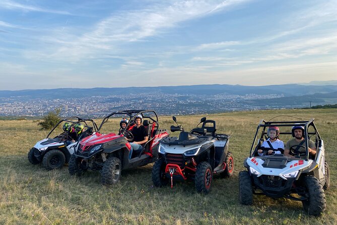 Buggy and ATV Ride on The Hills of Cluj Napoca - The view back toward Cluj-Napoca