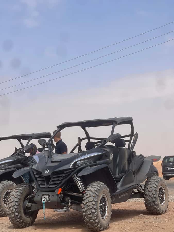 Buggy Marrakech Desert and Palmerie - The Moroccan tea stop adds a welcome pause
