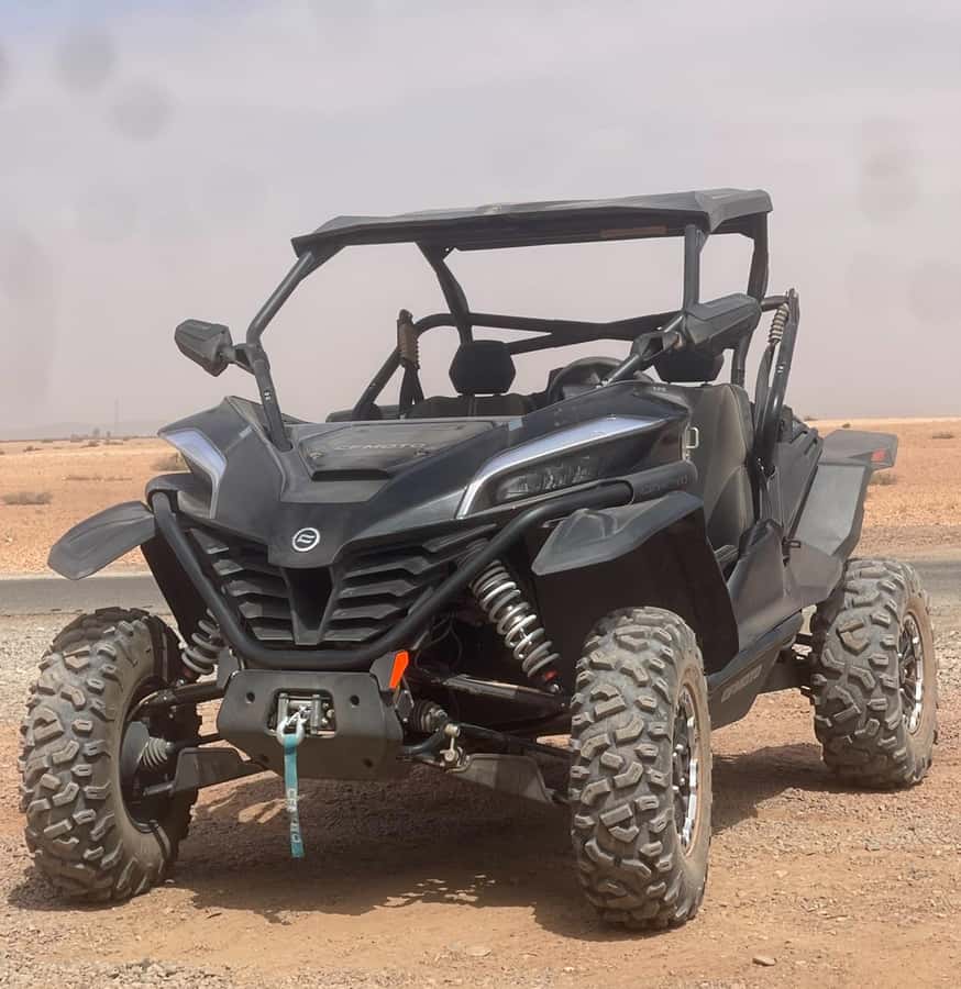 Buggy Marrakech Desert and Palmerie - What the buggy ride feels like on gravel and sand