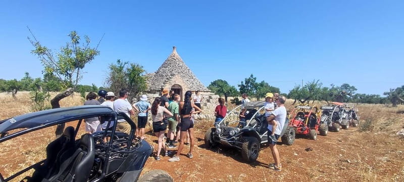 Buggy/Quad excursions in Puglia with 4-seater buggies available on request. - Learning the automatic buggy