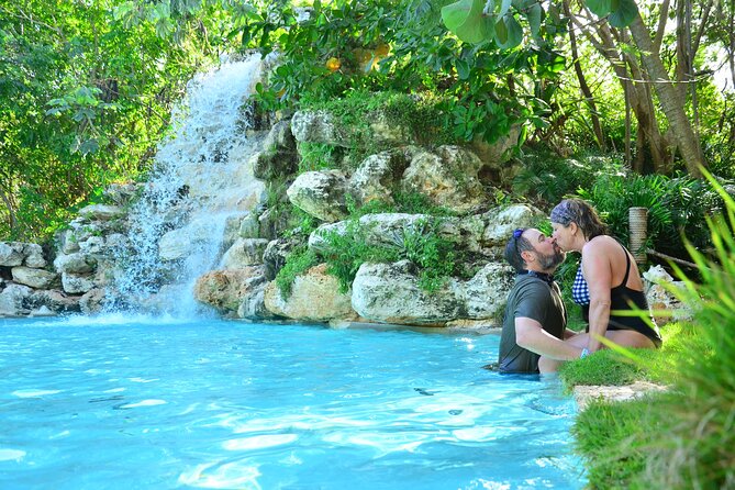 Buggy Ride, Cenote and Waterfall Pool at Bavaro Adventure Park - Safety training before the engines start