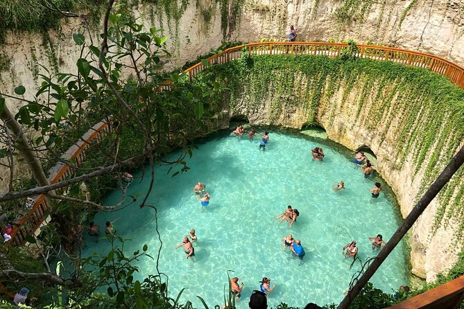 Buggy Ride, Cenote and Waterfall Pool at Bavaro Adventure Park - Riding the abandoned mine track