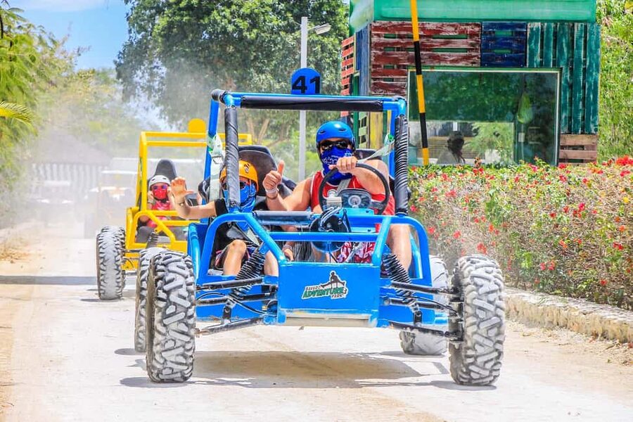 Buggy Ride, Zipline Splash & Waterfall Pool Combo with Lunch - The abandoned mine circuit