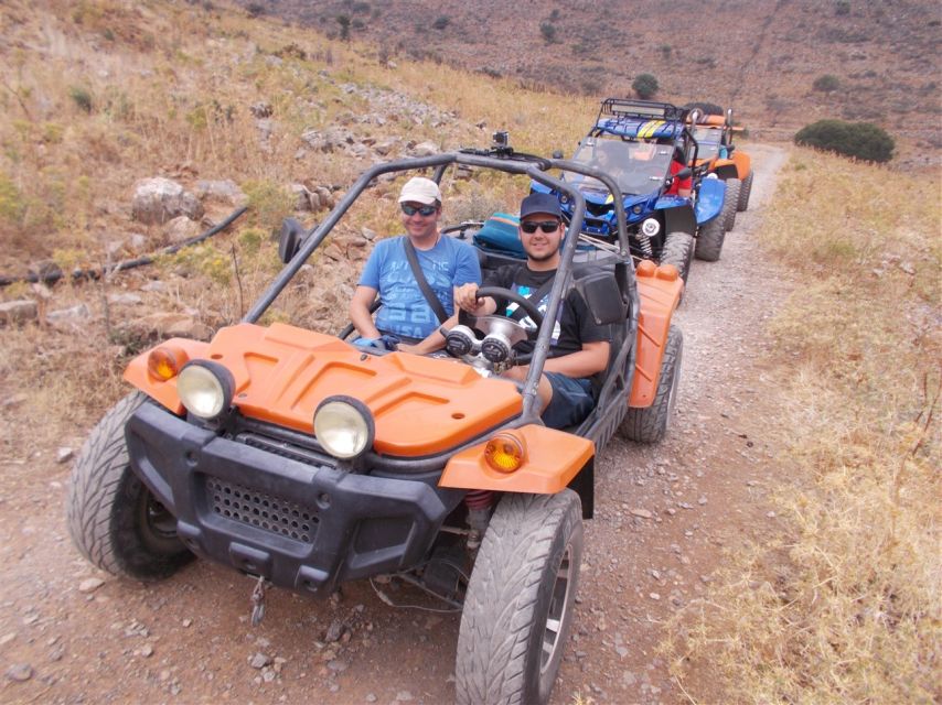 Buggy safari Crete (Transfer and lunch) analipsi- hersonisos - Milatos Cave, a Quiet and Serious Stop
