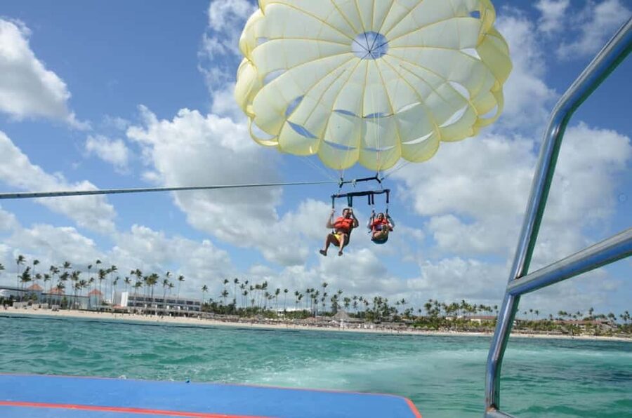 Buggy Tour and Parasailing Experience - Stops for coffee, caves, and a beach