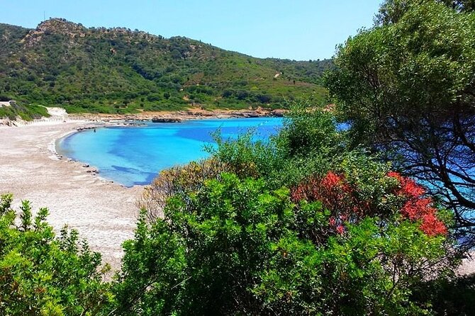 Cagliari: Quad Adventure Experience from Chia - Coastal views, beaches, and the summer swim stop