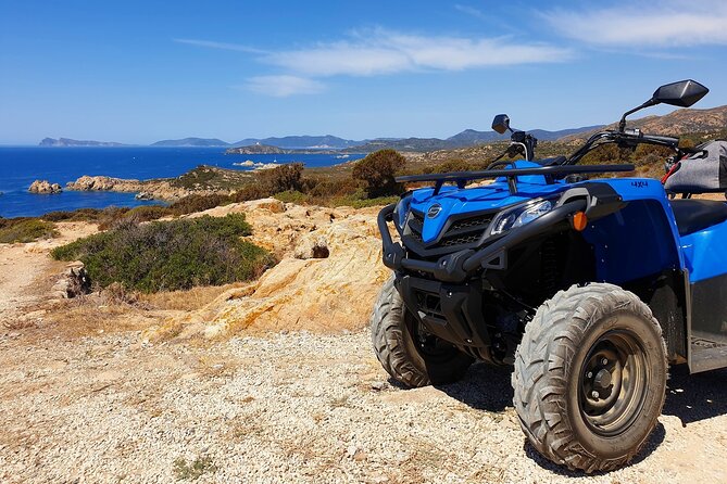 Cagliari: Quad Adventure Experience from Chia - Getting started with instruction and a practice run