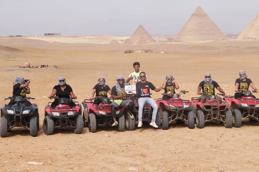 Cairo: Giza Pyramids Tour with Quad Bike Safari & Camel Ride - What the $100 price covers