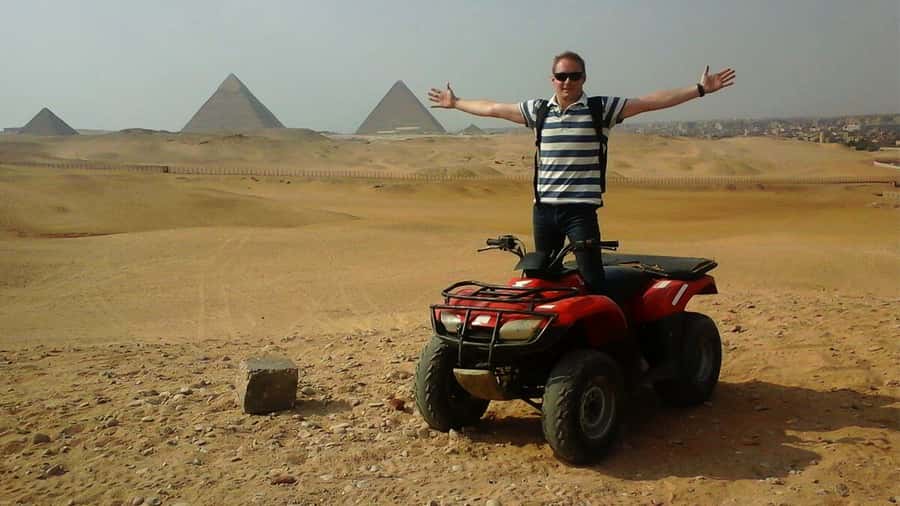 Cairo: Private Quad Bike Desert Tour with Pyramids & Sunset - Is $40 good value?
