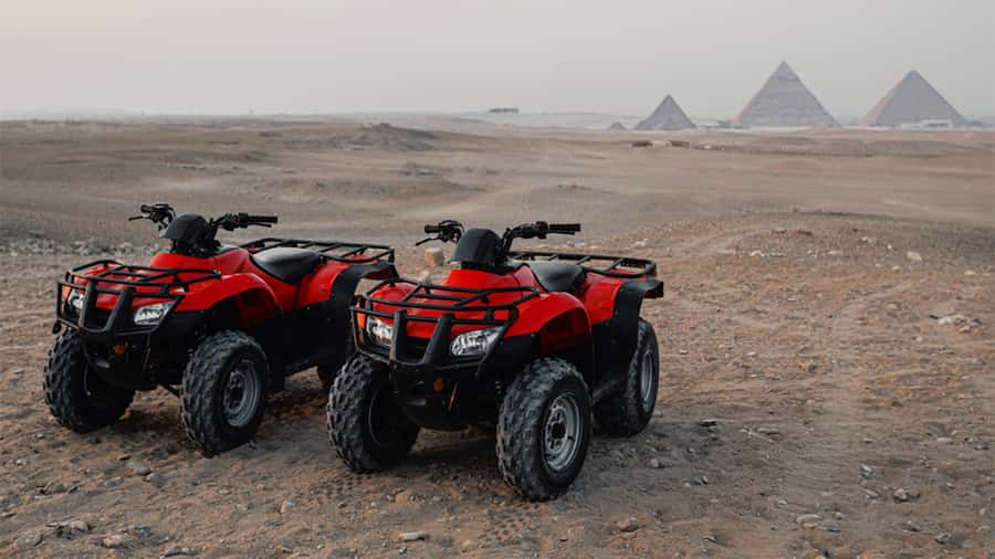 Cairo: Private Quad Bike Desert Tour with Pyramids & Sunset - Who will enjoy this desert outing