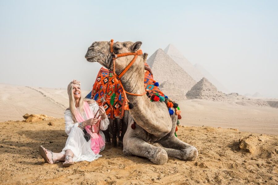 Cairo: Pyramids Quad Bike Adventure & Optional Camel Ride - Quad biking with the pyramids in view
