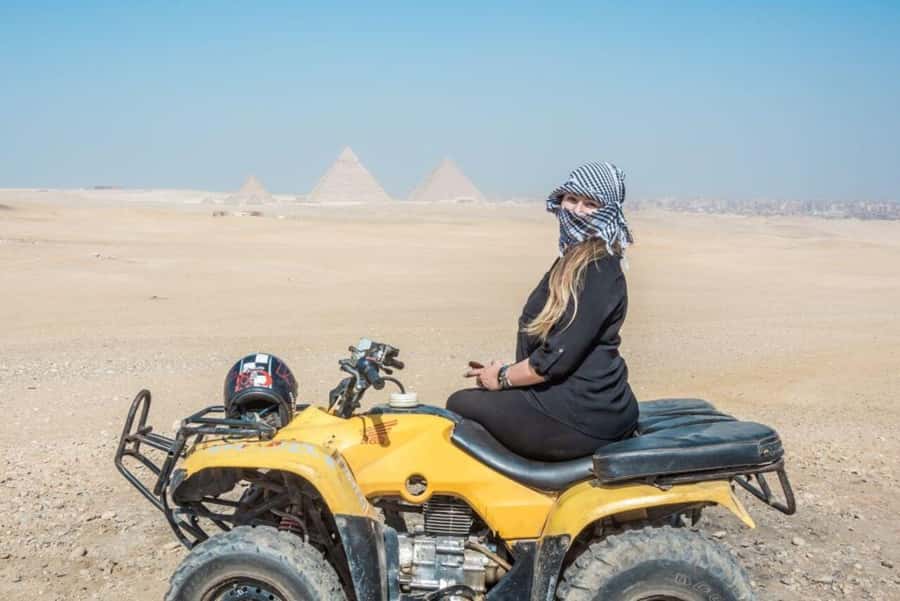 Cairo: Pyramids, Sphinx, and Camel Ride, with ATV Option - The panoramic viewpoint and photo stops