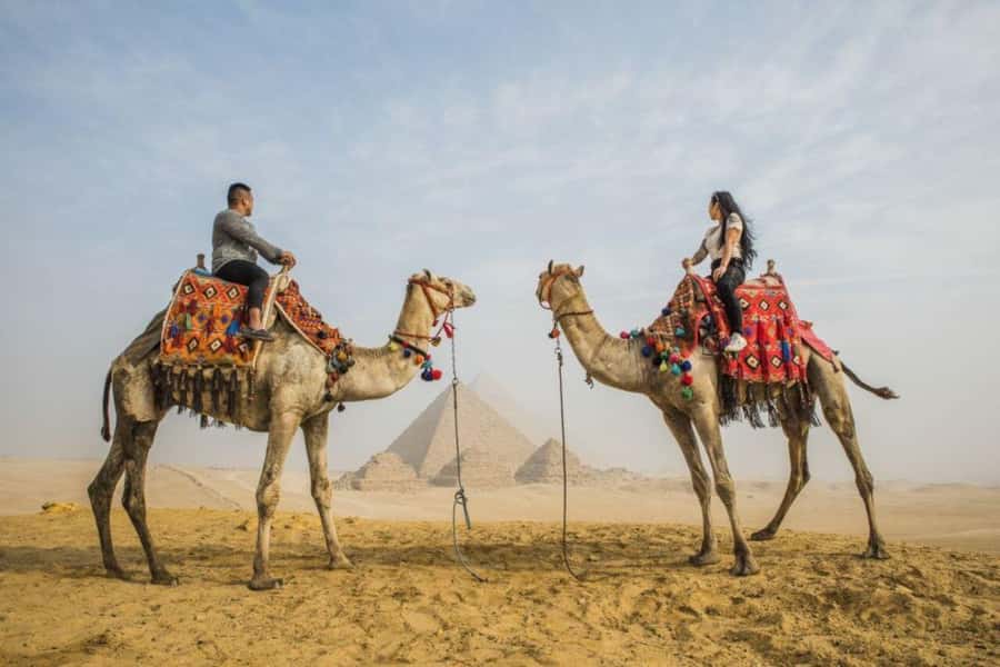 Cairo: Pyramids, Sphinx, and Camel Ride, with ATV Option - A 15-minute camel ride
