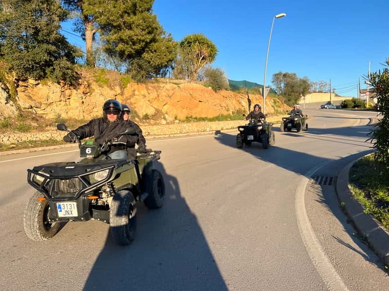 Cala Millor & Sa Coma: Quad 2-3 Bay´s Tour - NO-Off-Road - The swim stop and restaurant break