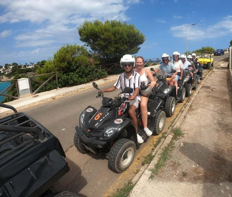 Cala Millor & Sa Coma: Quad 2-3 Bay´s Tour - NO-Off-Road - The value of $134 per person
