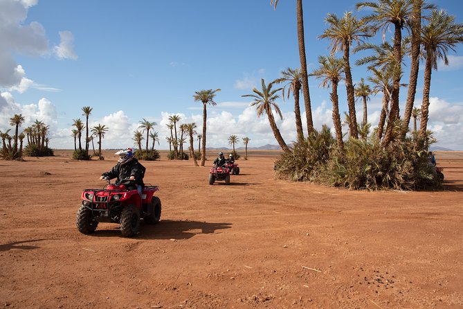 Camel and Quad Biking Tour from Marrakech - Quad biking across tracks, farms, and palm groves