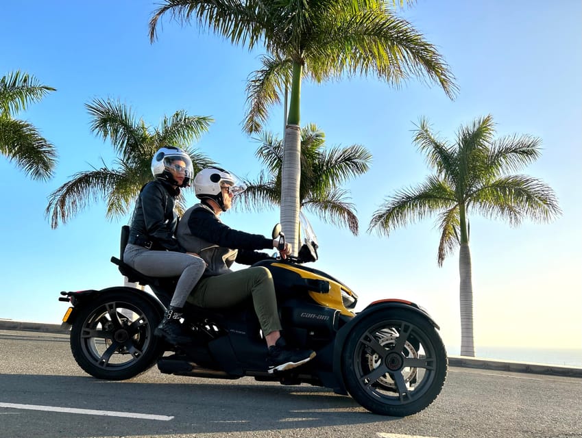 Can-am Ryker moto / buggy / quad Tour: Coast (Maspalomas) - The coast road toward Playa del Cura