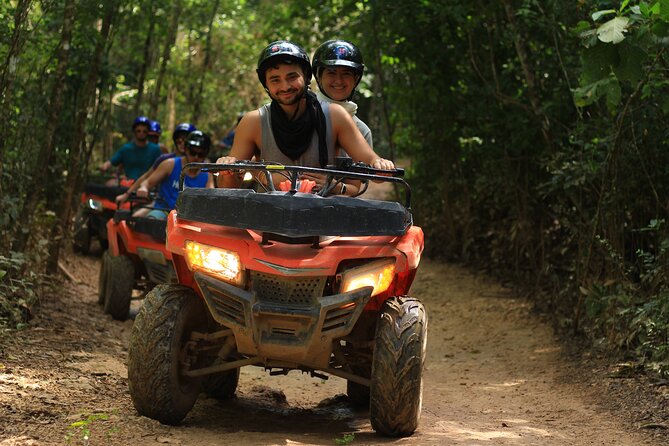 Cancun Adrenaline Rush; ATV, Zipline and Cenote discovery - Getting behind the ATV handlebars
