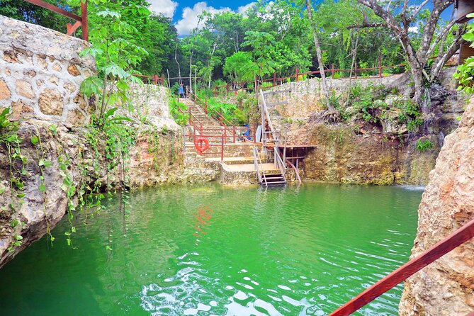 Cancun ATV Tour with Zipline, Cenote & Transportation - Tequila tasting, snack, and the sales pitch