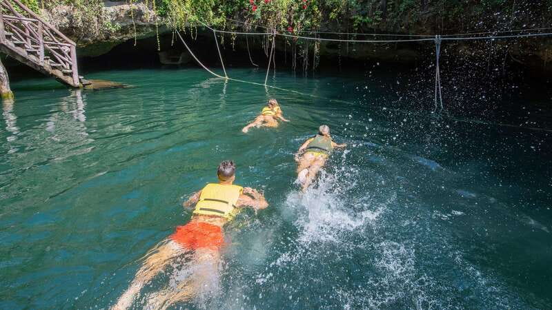 Cancun: ATV, Ziplines and Cenote Adventure in the Jungle - Six zip lines that get your heart moving