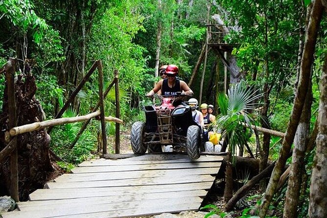 Cancun Horseback Riding, ATV, Ziplines, Cenote, Lunch and Drinks - The cenote has the day’s best cooling stop