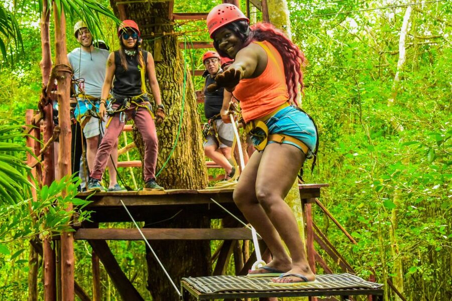 Cancun: Jungle ATV Tour, Ziplining, and Cenote Swim - Tacos, tequila, and a short cultural finish