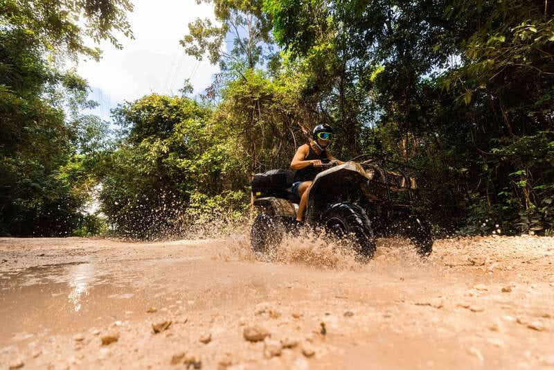 Cancun & Riviera Maya: ATV, Zipline, & Cenote Combo Tour - From Cancun hotels to the Ruta de los Cenotes