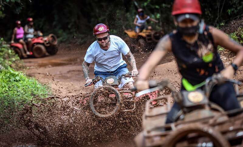 Cancun & Riviera Maya: ATV, Zipline, & Cenote Combo Tour - The 30-minute Honda ATV ride