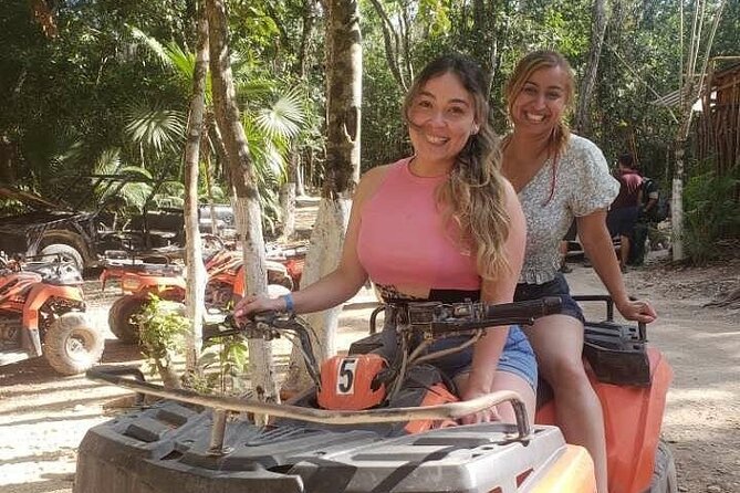 Cancun Wild Day: Zip Lines + ATVs + Cenote + Lunch - A jungle circuit near Puerto Morelos
