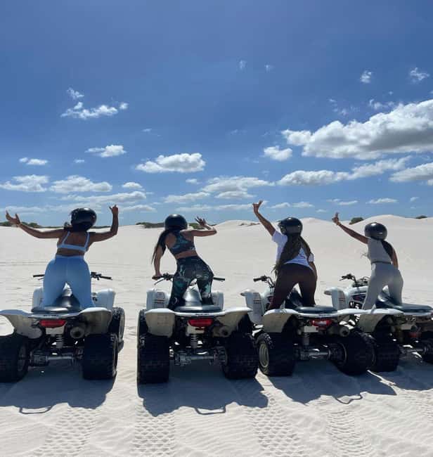 Cape Town: Atlantis Dunes Quad Bike Adventure with Photos - The One-Hour Route Across the Sand
