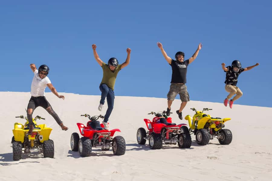 Cape Town: Atlantis Dunes Quad Bike & Free Sandboarding Tour - Sandboarding after the quad bikes