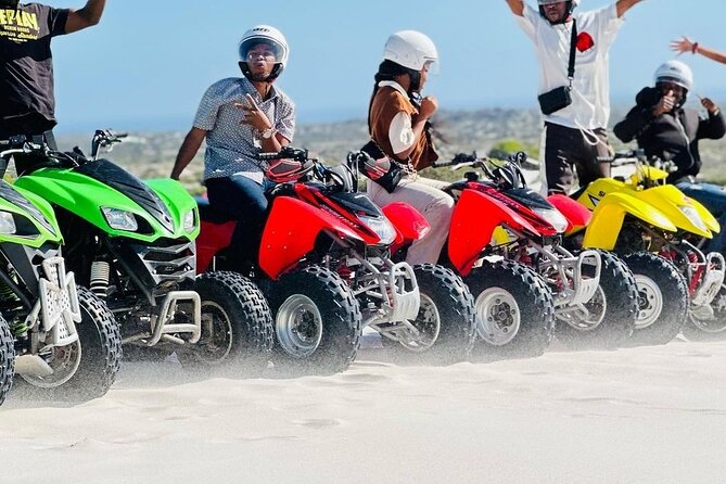 Cape Town Quad Biking Atlantis Sand Dunes - Learning the quad bike on soft sand