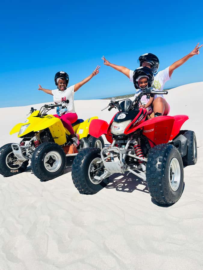 Cape Town: Sand Dunes ATV Quad Bike Tour - Vegetation, reserve ground, and the return route