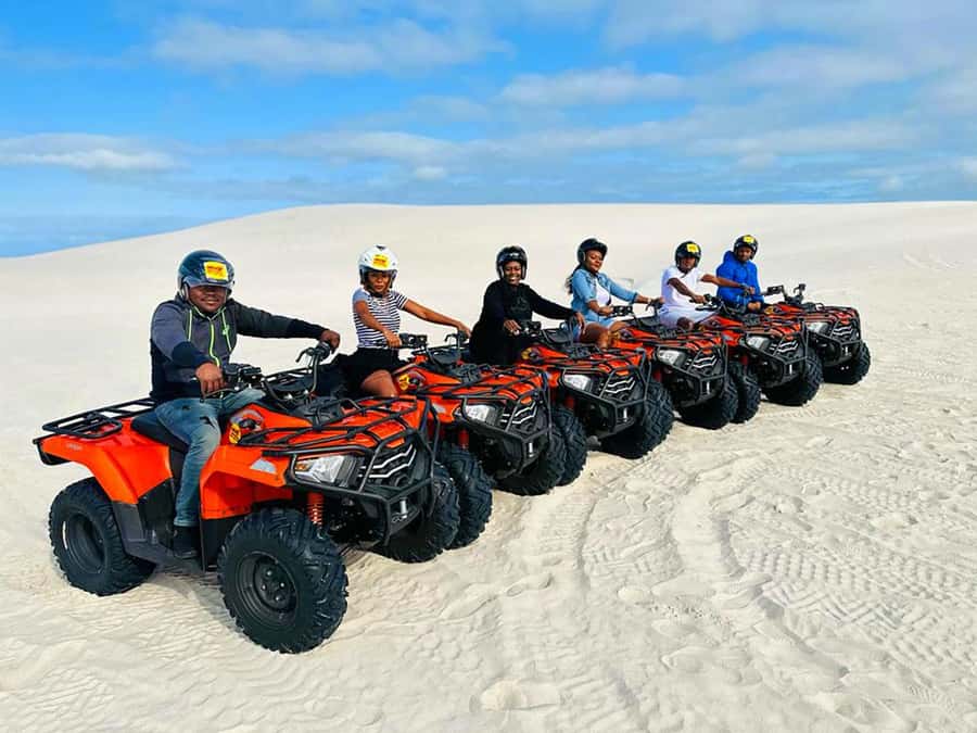 Cape Town: WILDX Atlantis Quad Dune Adventure and Photo Stop - The 45-minute ride through the dunes