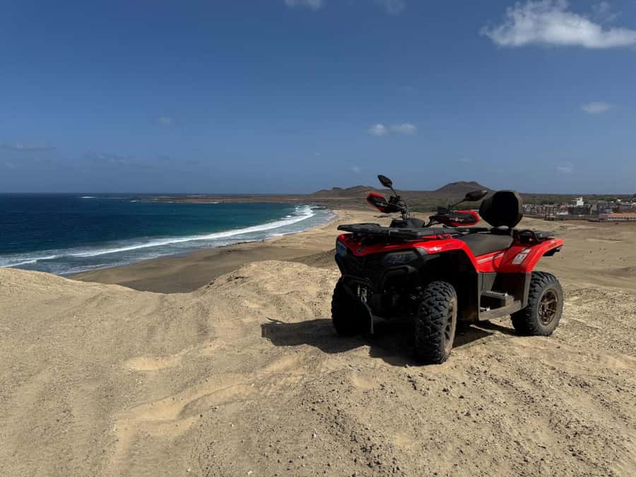 Cape Verde: São Vicente Island 4x4 Quad Tour - Baía das Gatas: the tour’s best cooling stop