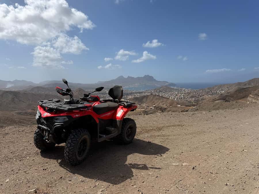 Cape Verde: São Vicente Island 4x4 Quad Tour - Returning to Mindelo by fish market and Laginha