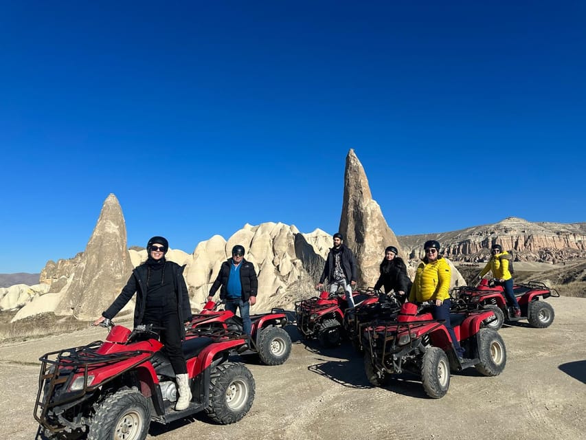 Cappadocia: ATV Adventure Tour with Transfer - From Practice Ground to Mooshroom Valley