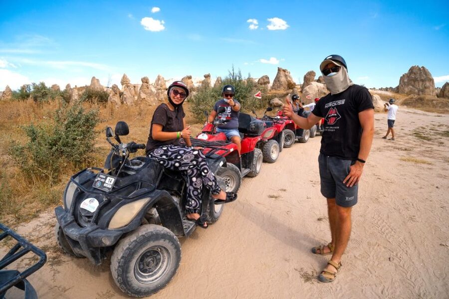 Cappadocia Atv Sunset Tour Ride - How difficult is the riding?