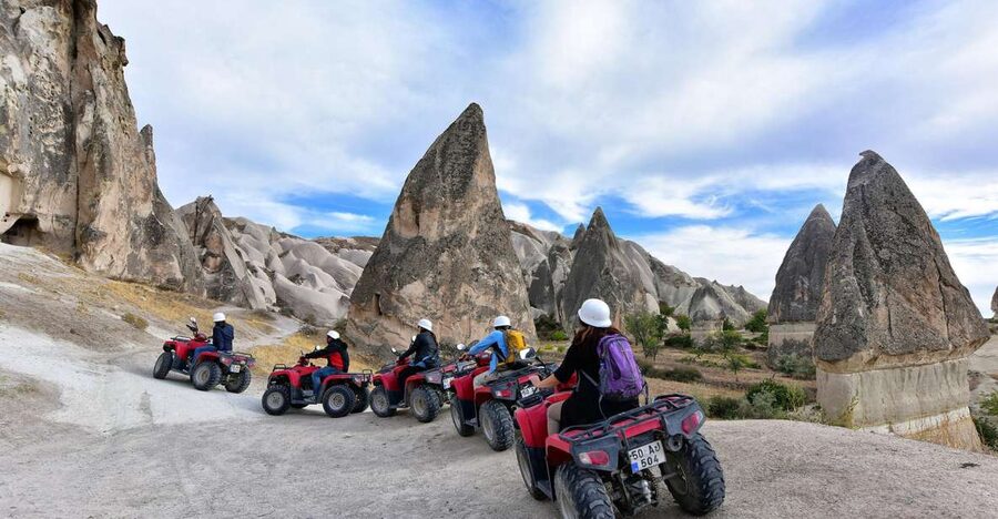 Cappadocia Atv Sunset Tour Ride - From Göreme hotel pickup to the ATV office