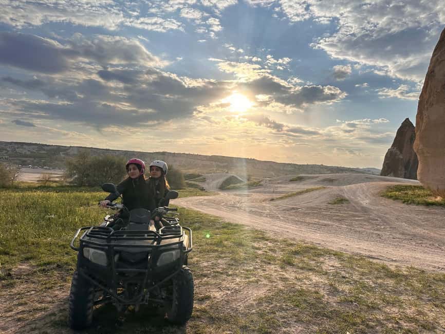 Cappadocia: ATV Tour with Sunset in Love Valley - White Valley Gives You Space to Look Across the Terrain