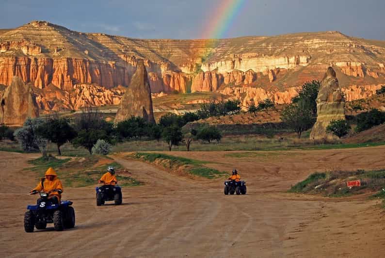 CAPPADOCIA ATV TOUR - Goreme to Cavusin: the ride gets going