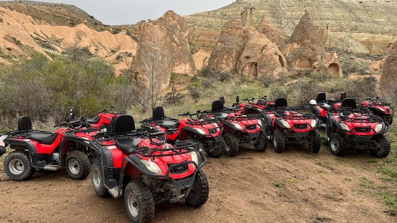 Cappadocia: Private ATV Tour with Hotel Pickup - Pickup from seven Cappadocia towns