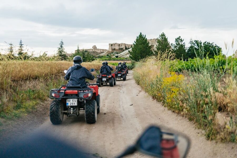 Cappadocia: Sunset or Daytime ATV Adventure Tour - Swords Valley brings the first sharp turn