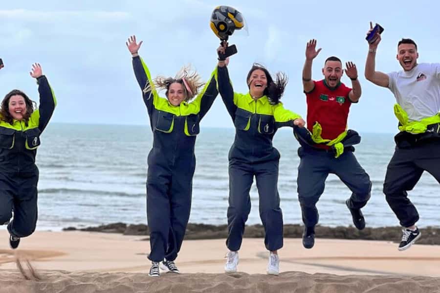 Casablanca: Quad Fun Beachside with Hotel Transfers - Safety and guide support