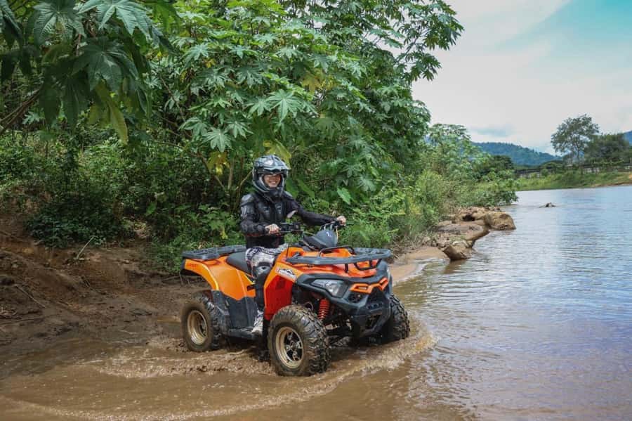 Chiang Mai: 3-Hour ATV Quad Biking Jungle Adventure - Three hours through roads, jungle, and rivers