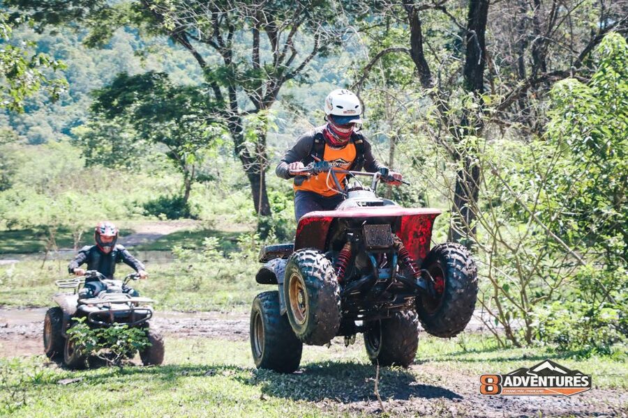 Chiang Mai: 3-Hour ATV Quad Biking Jungle Adventure - Elephants, waterfalls, and a mountain village