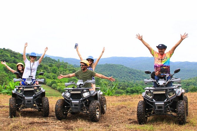 Chiang Mai Adventure ATV Secret Waterfall and Bamboo Rafting - What the $64.80 price covers