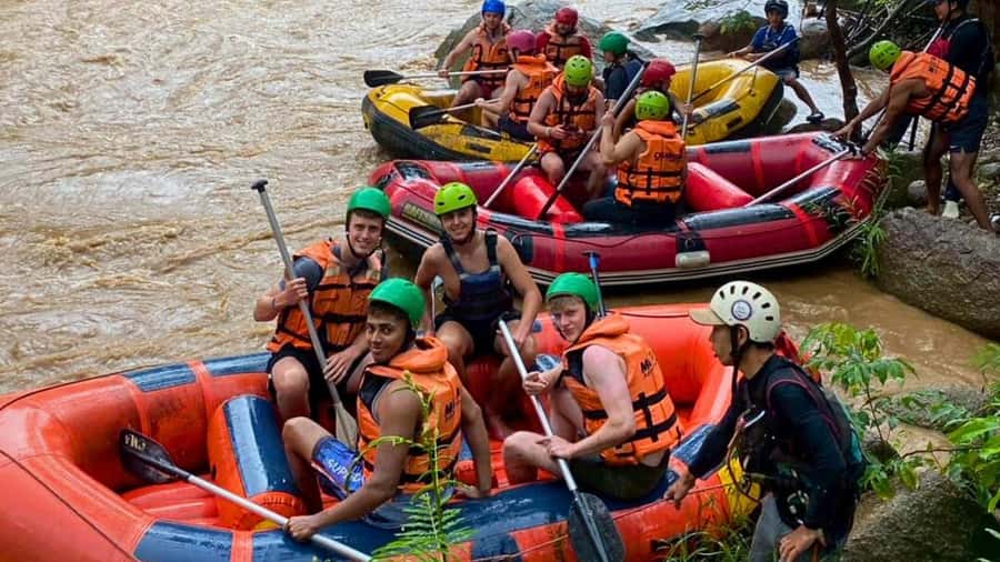 Chiang Mai: ATV Adventure, Jungle Hike & White Water Rafting - Transport, timing, and the hotel pickup zone
