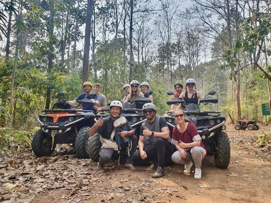 Chiang Mai: ATV, White Water Raft, & Sticky Waterfall Tour - Rafting the Maetang River for about 5 kilometers