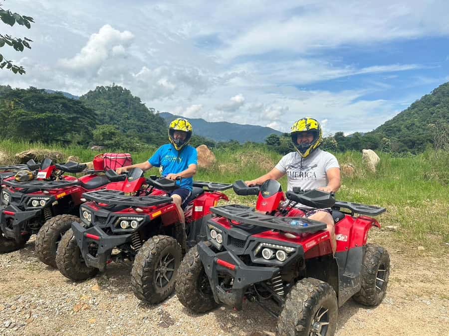 Chiang Mai ATV & White Water Rafting & Trekking to Waterfall - Morning pickup and the ride to Maetang
